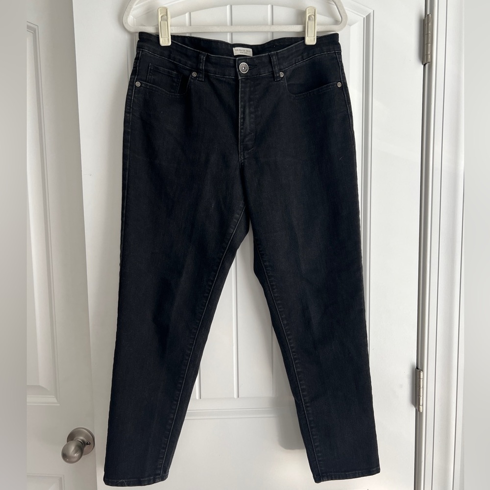 Coldwater Creek Black Straight Leg Women's Jeans